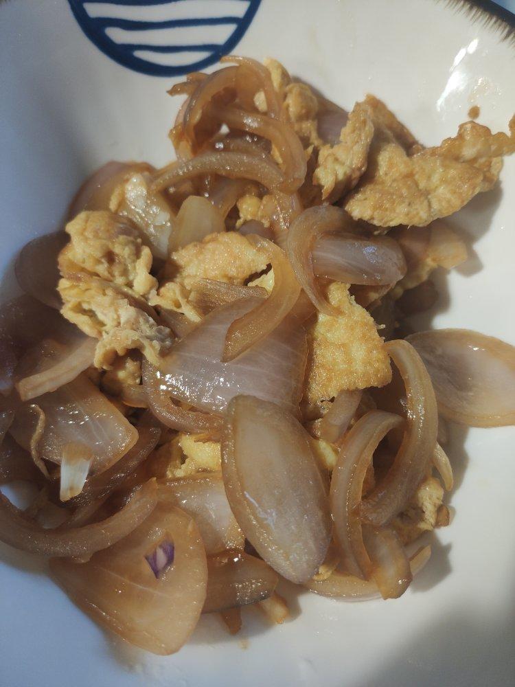 洋葱炒鸡蛋