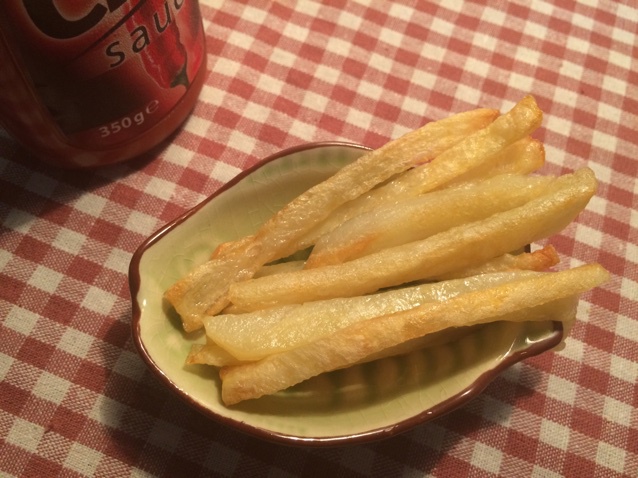 健康烤薯条