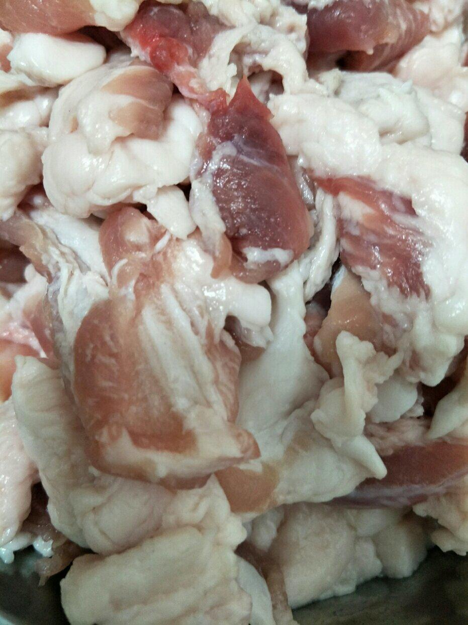 小婷☼食光                                     炼猪油.油渣