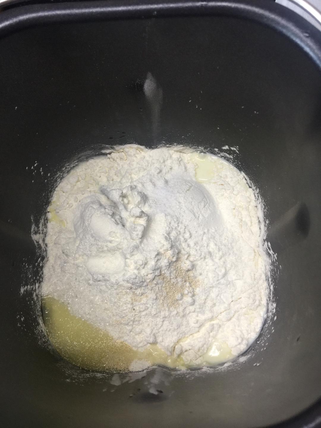 纯奶手撕吐司的做法 步骤1
