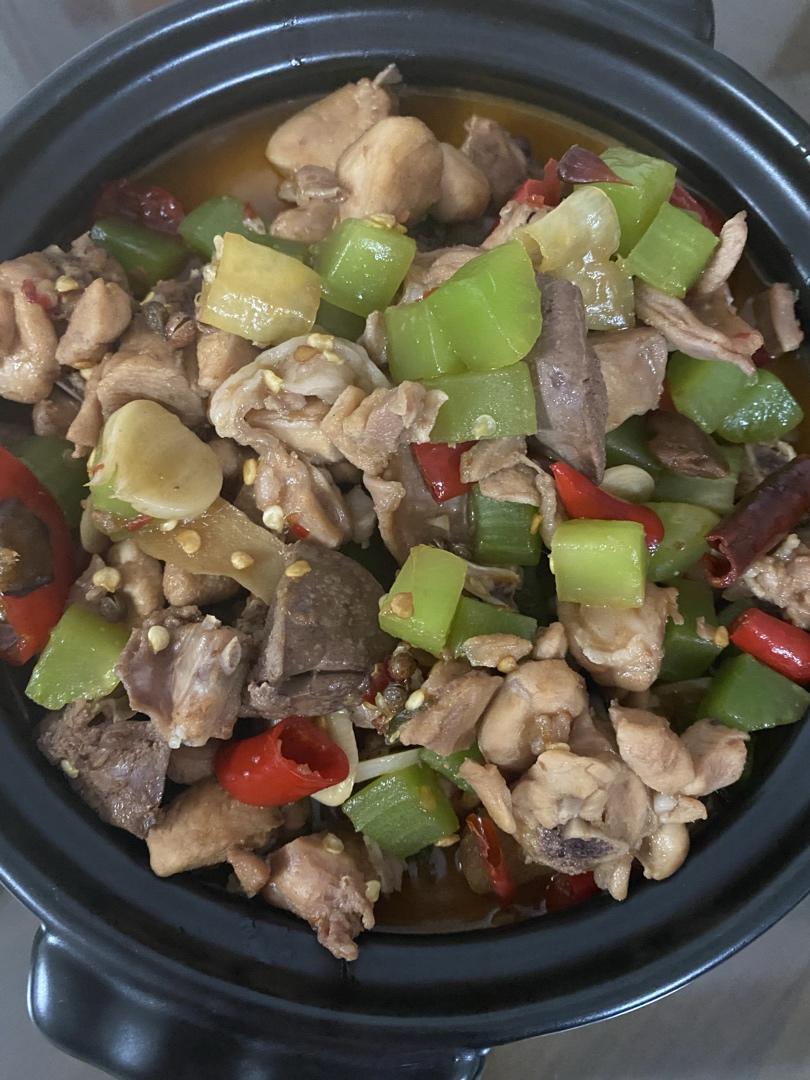 泡椒啤酒焖兔肉