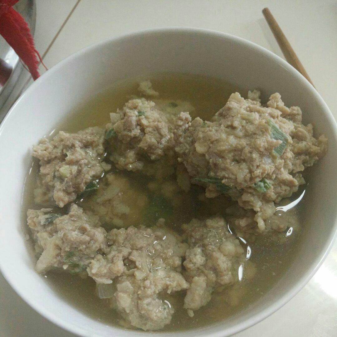 猪肉丸子汤