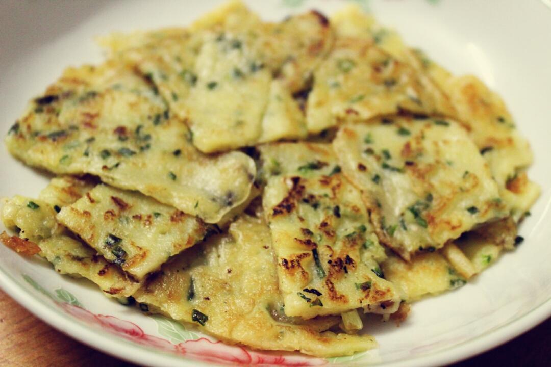 葱花鸡蛋饼