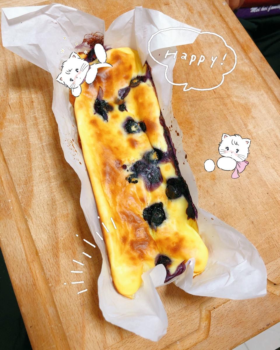 酸奶蓝莓蛋糕（低脂低卡）-烤箱版食谱