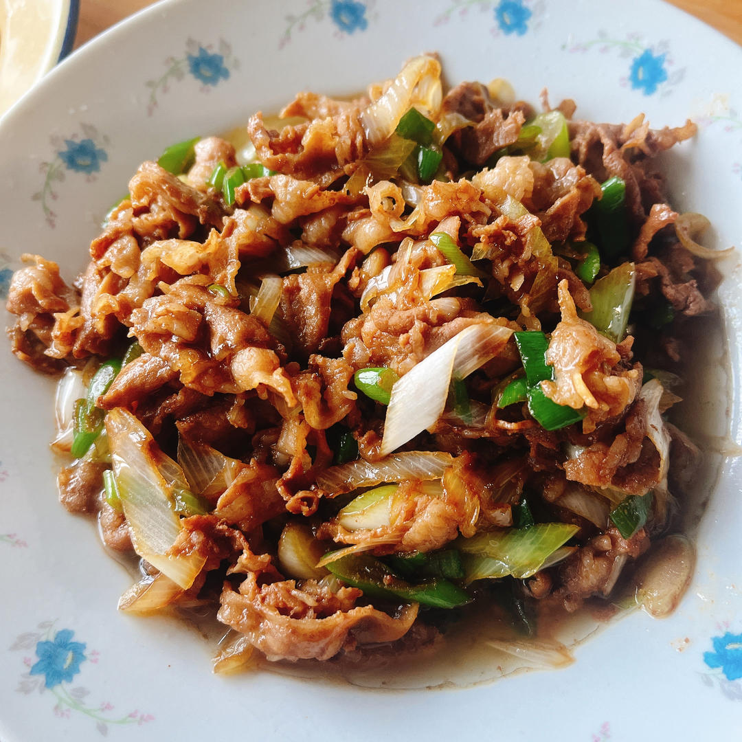 葱爆羊肉~味道超赞不膻有诀窍