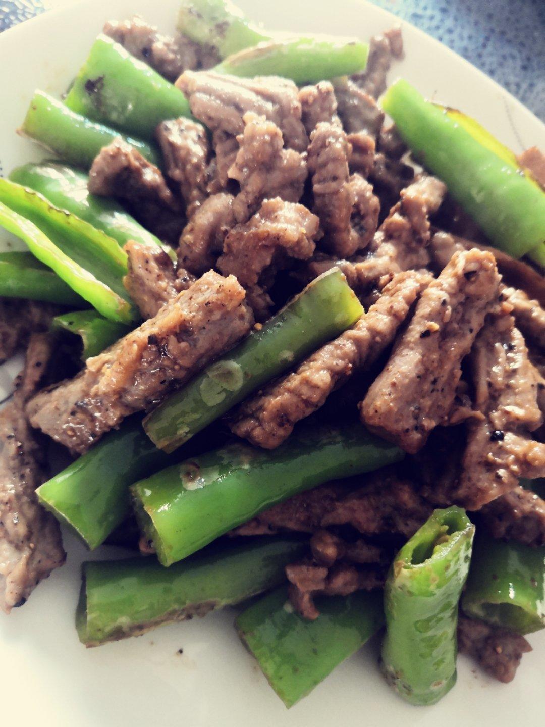 杭椒牛柳黑椒牛柳 终于找到炒出嫩牛肉的办法了 肉片肉丝都适用