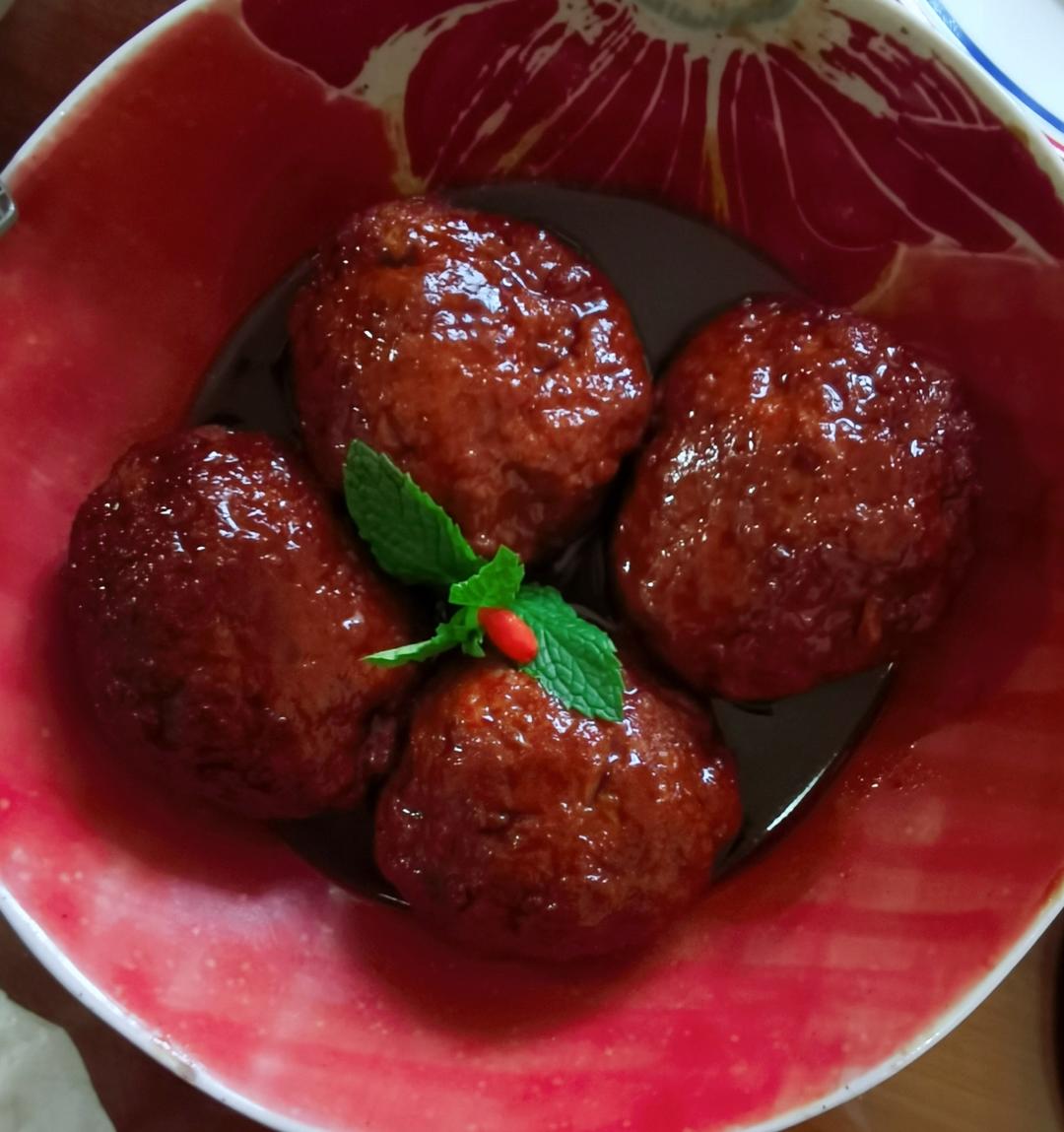 四喜丸子/红烧狮子头 Chinese Meatballs