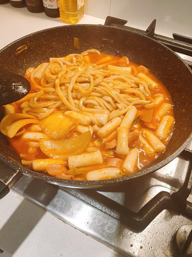 韩式辣炒年糕