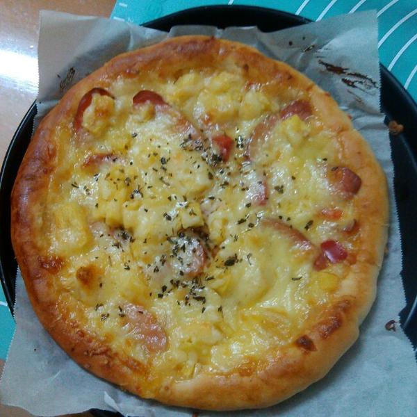 金枪鱼火腿pizza