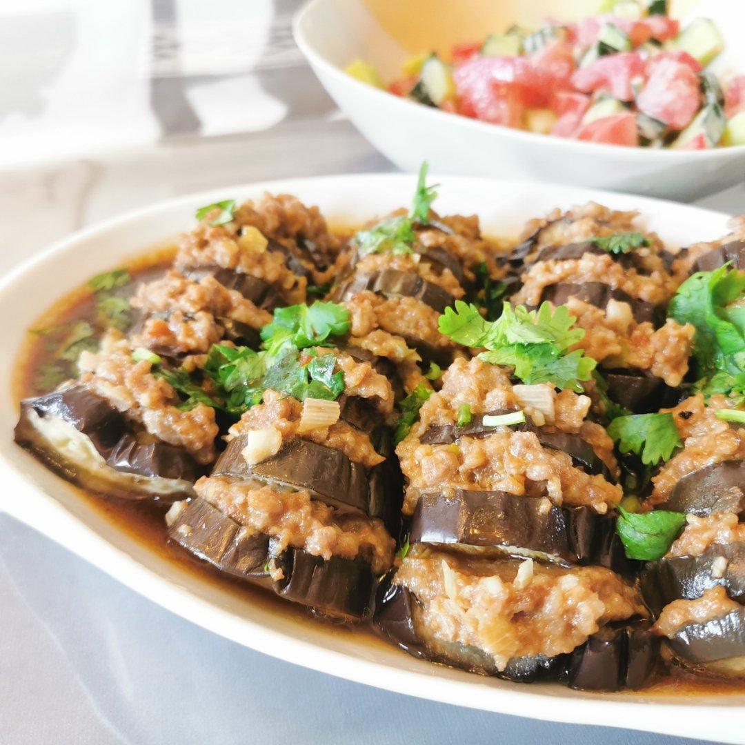 肉末蒸茄子
