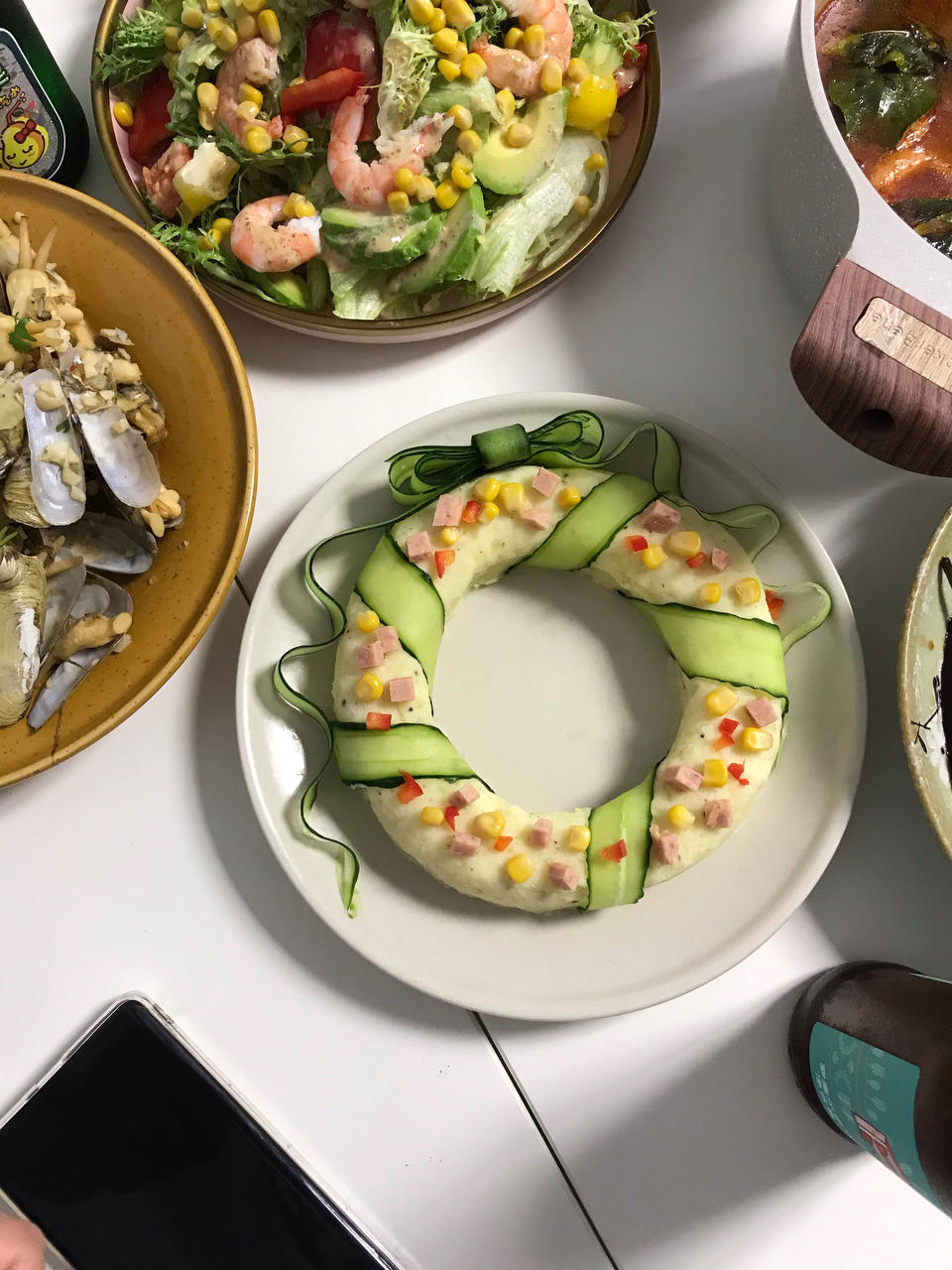 创意料理🔥圣诞花环土豆泥➡️有kfc的味道