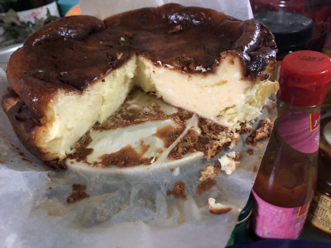 巴斯克芝士蛋糕『最简单的蛋糕』零失败🔥芝士控