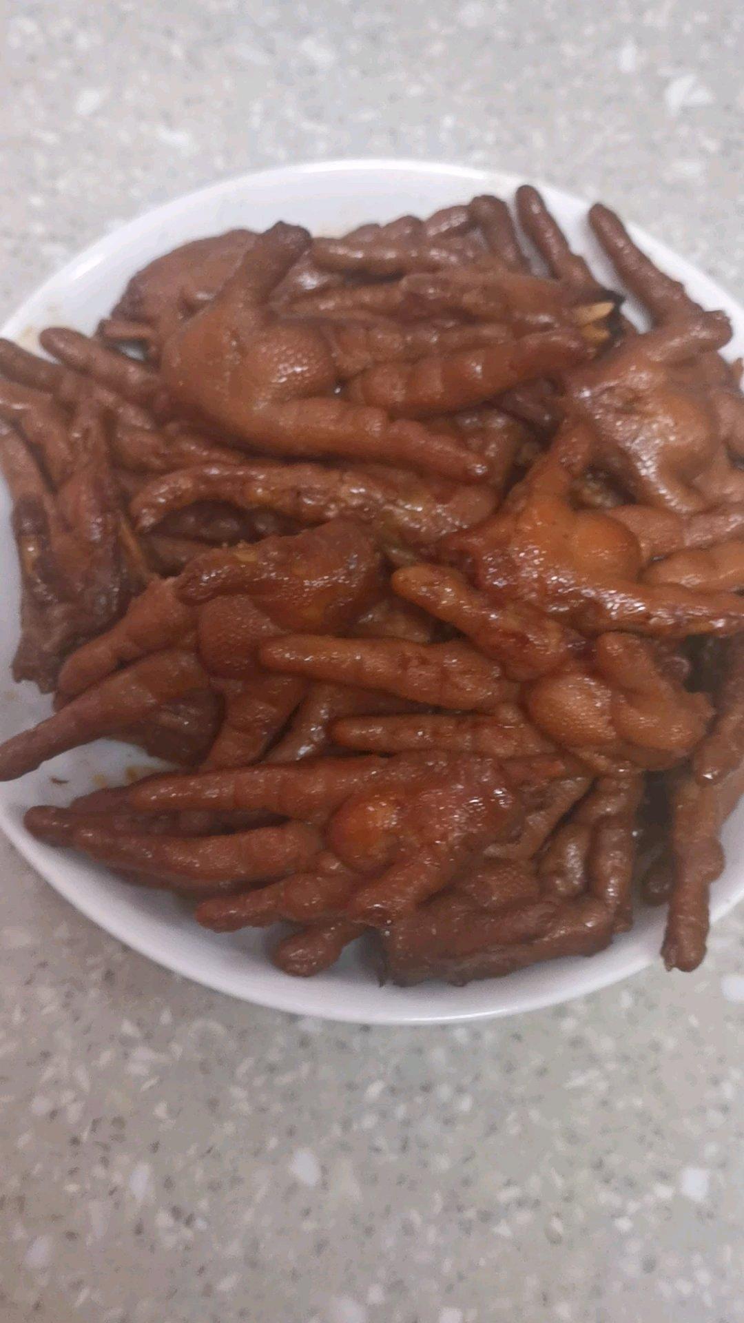 秘制红烧鸡爪