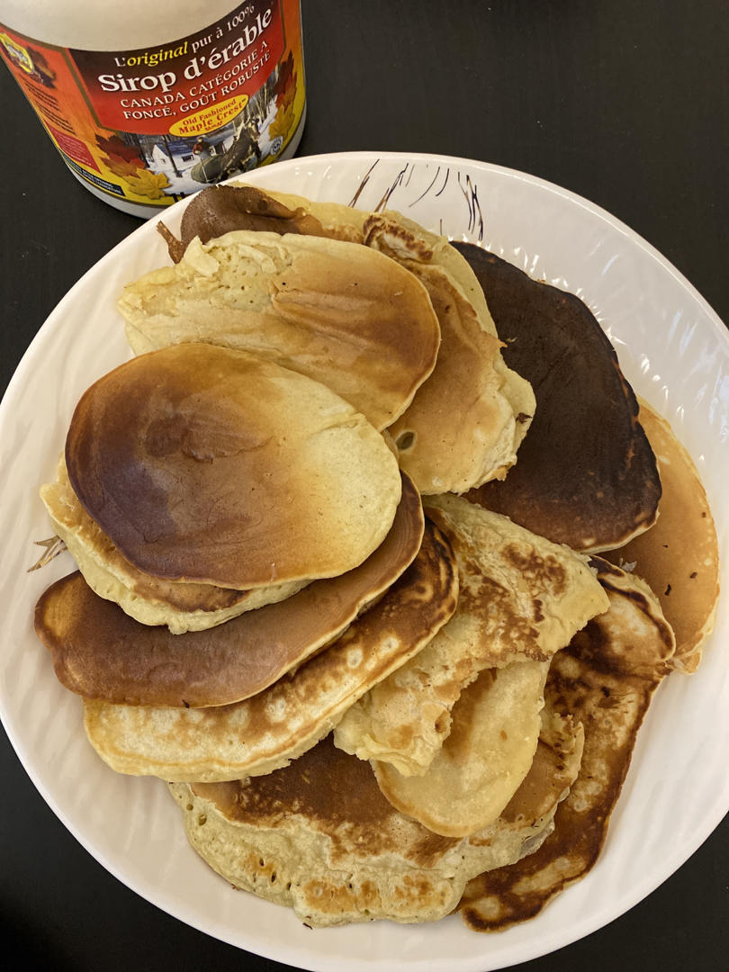 松饼（酒店配方，家里平底锅就可以做，小朋友最爱）