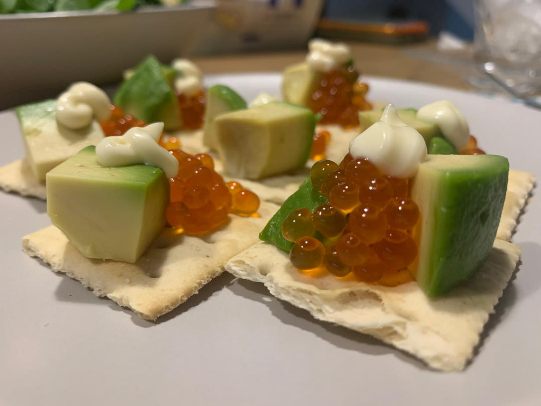 家宴/下午茶必备：烟熏三文鱼奶酪饼干
