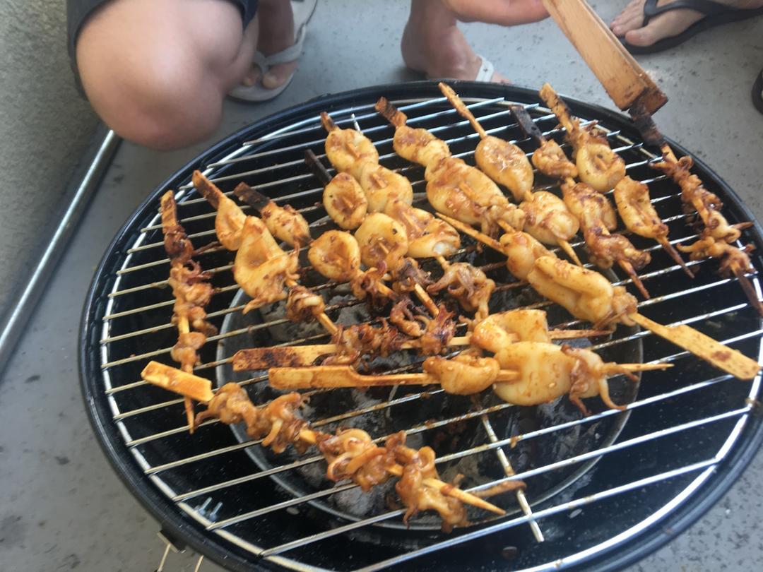 酱汁烤鱿鱼