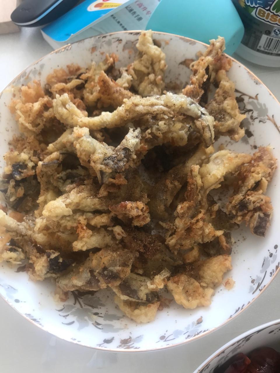 炸蘑菇