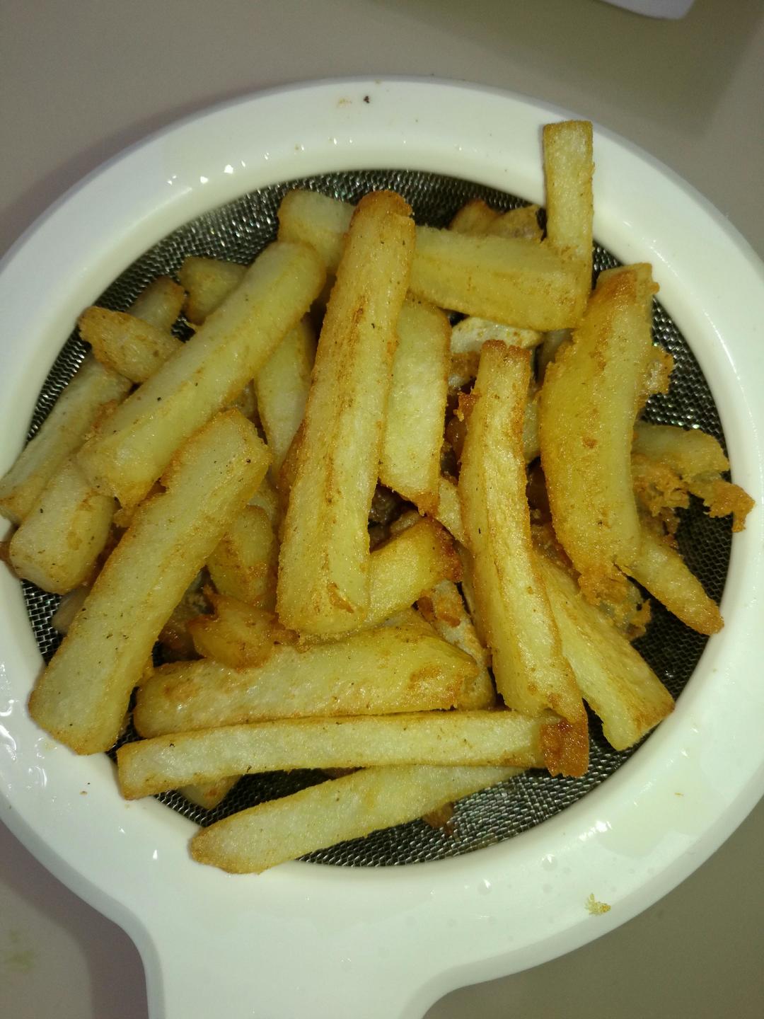 媲美肯德基薯条的做法