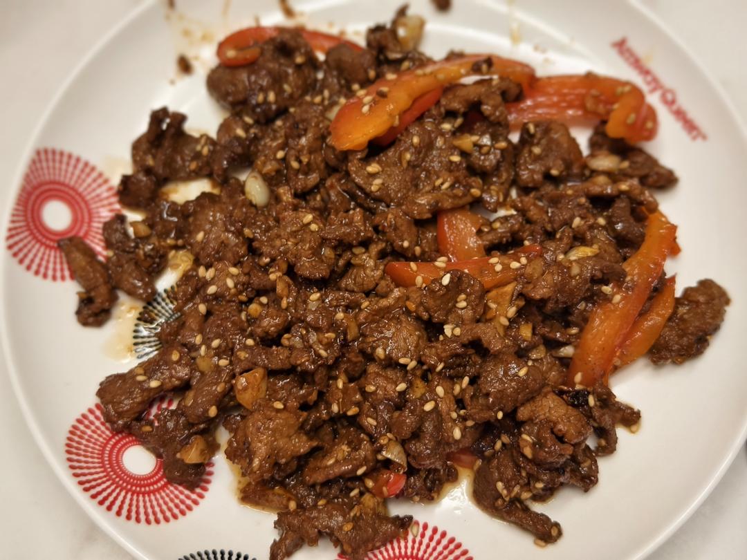 又香又嫩的小炒牛肉（巨好吃，手残党也能做）