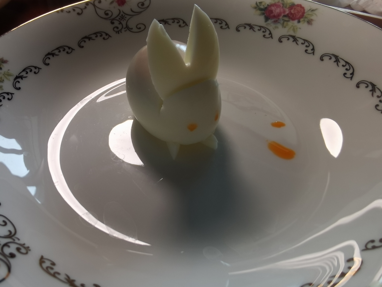 《花花家的菜》小兔子造型鸡蛋