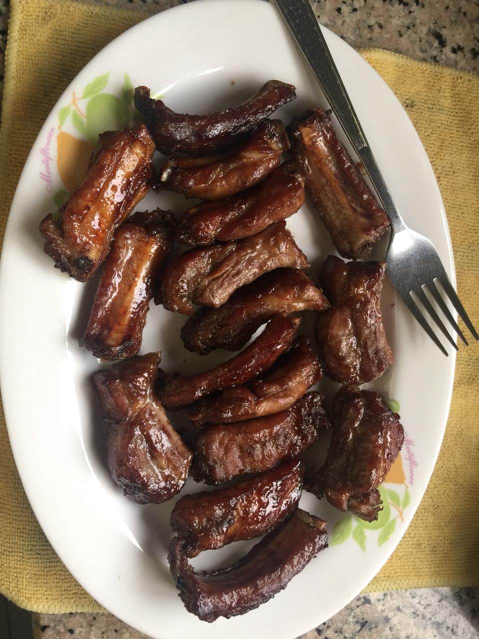 蜜汁烤肋排