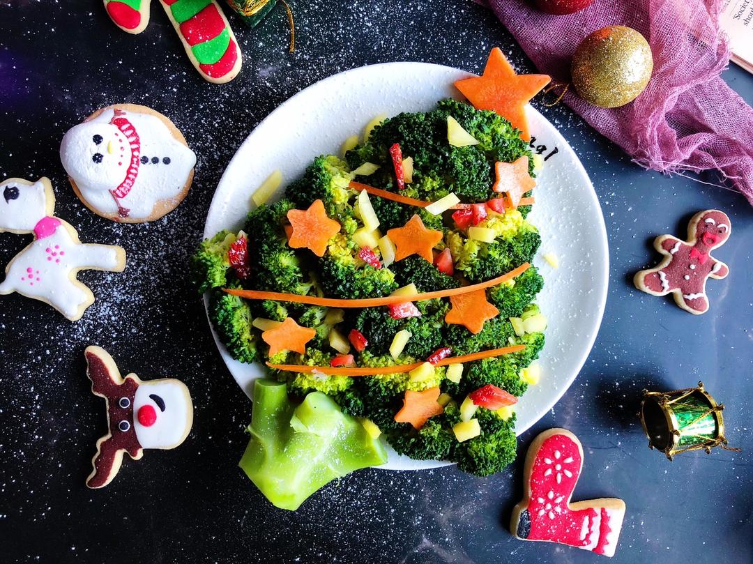 西兰花🥦圣诞树🎄的做法