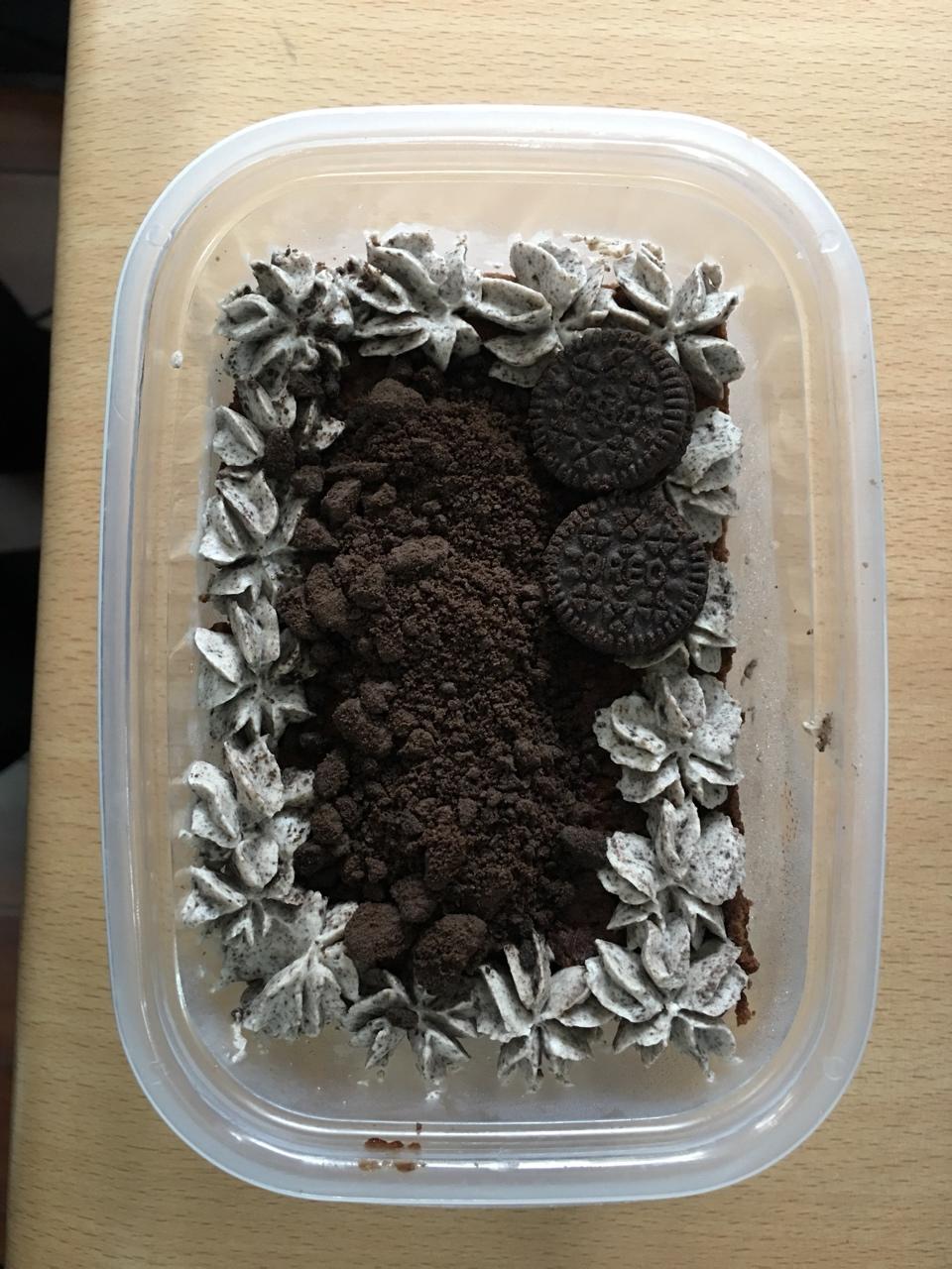 好吃到流泪的奥利奥咸奶油盒子蛋糕