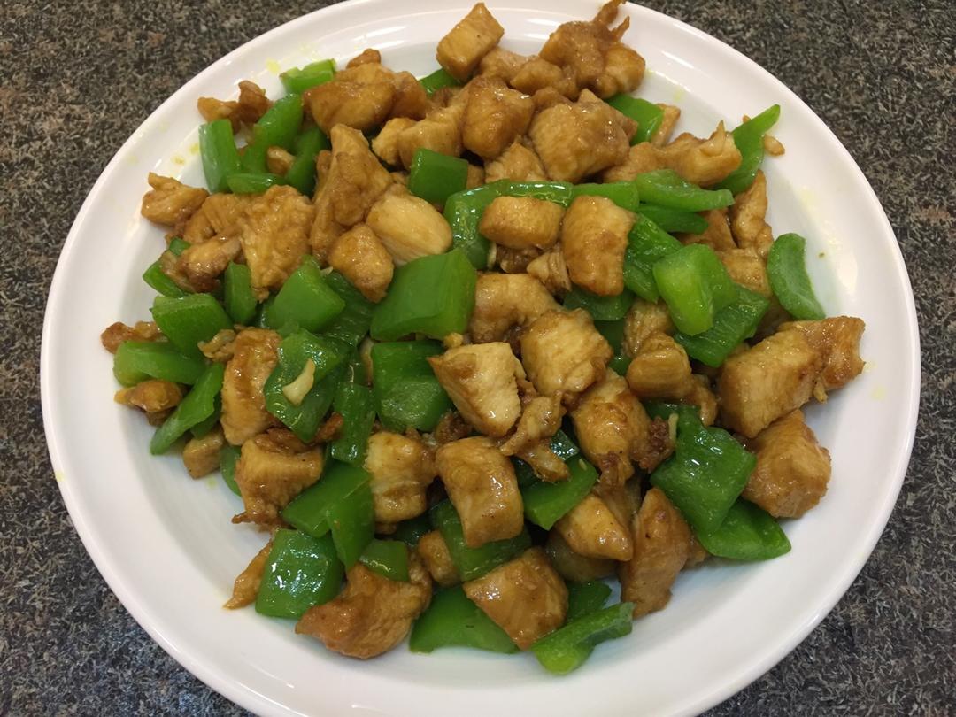 青椒炒鸡腿肉（大厨级别）