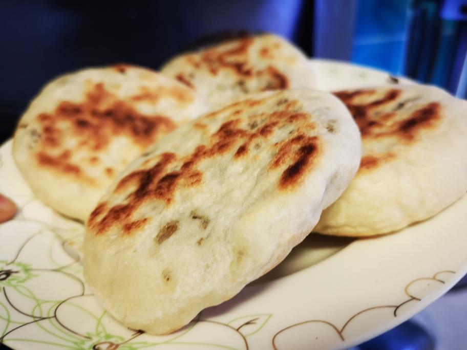 非常好吃的刀笃菜肉沫烙饼（雪菜肉沫）的做法