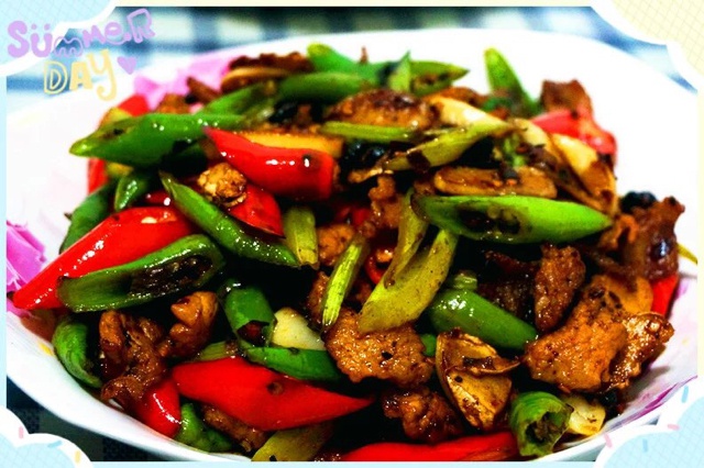 老丁的私房菜-小炒肉