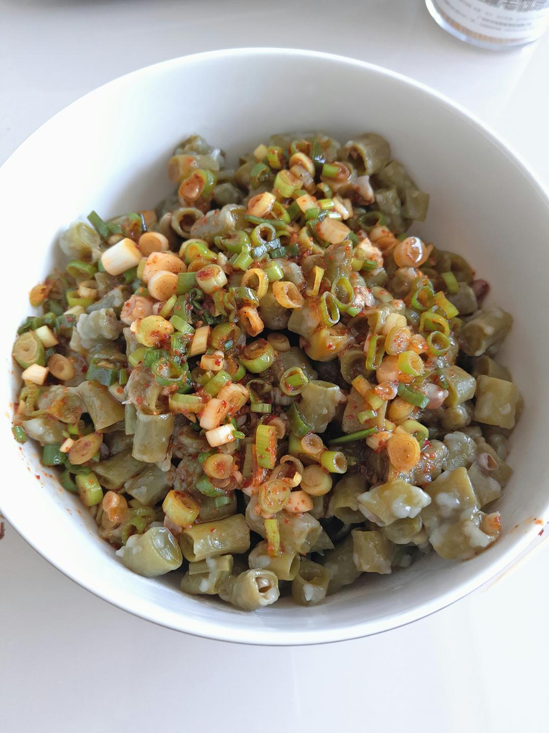 豆角麦饭