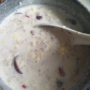 牛奶鸡蛋燕麦粥的做法 步骤6
