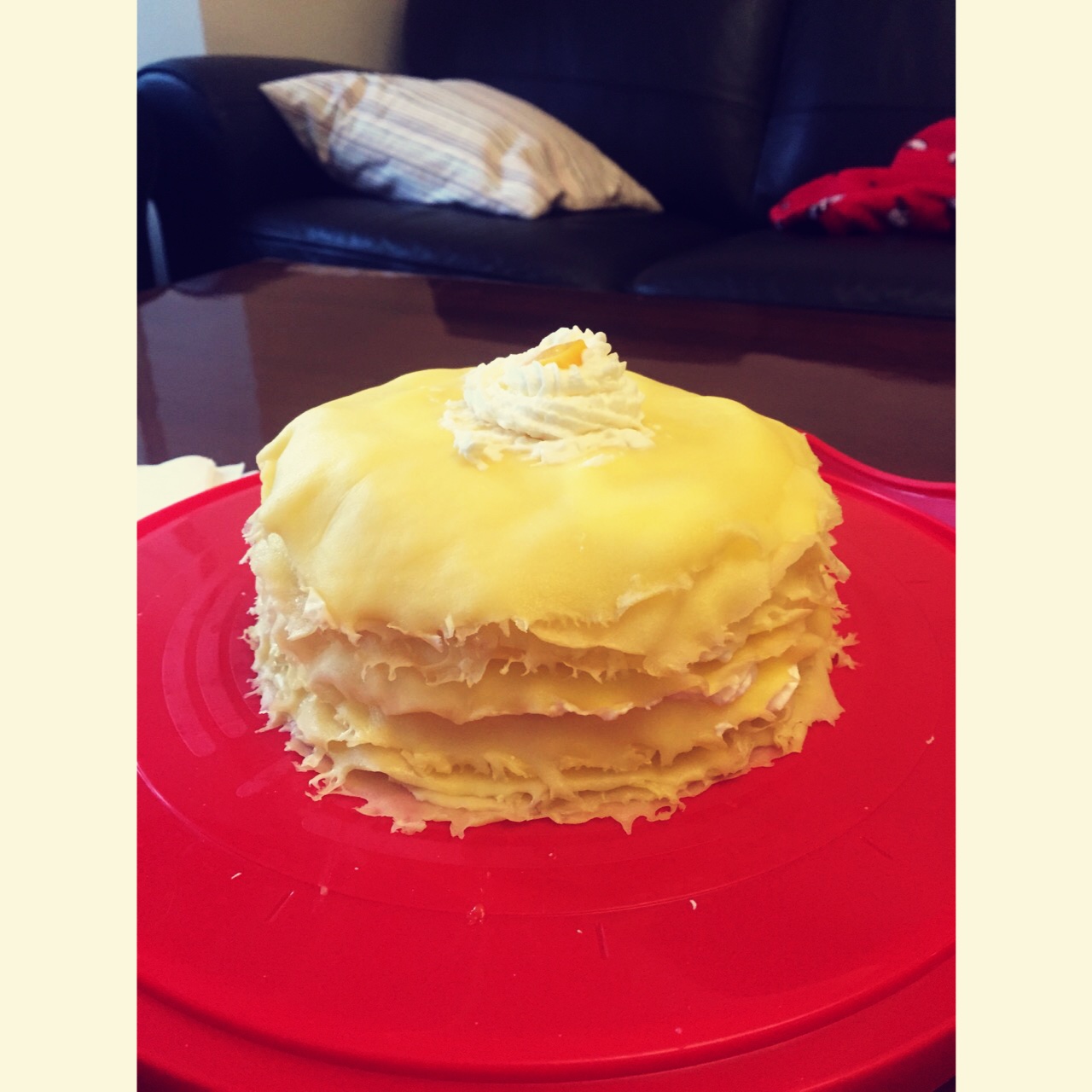 芒果千层蛋糕 6寸