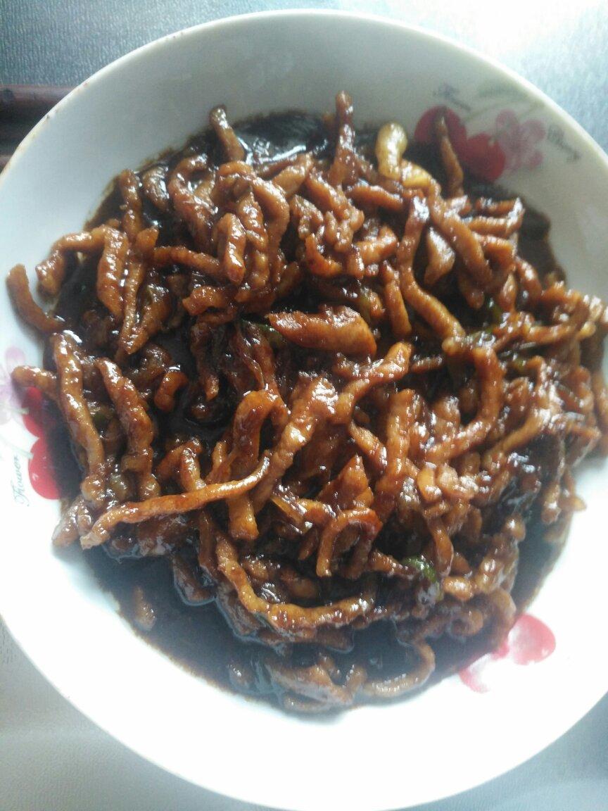 京酱肉丝