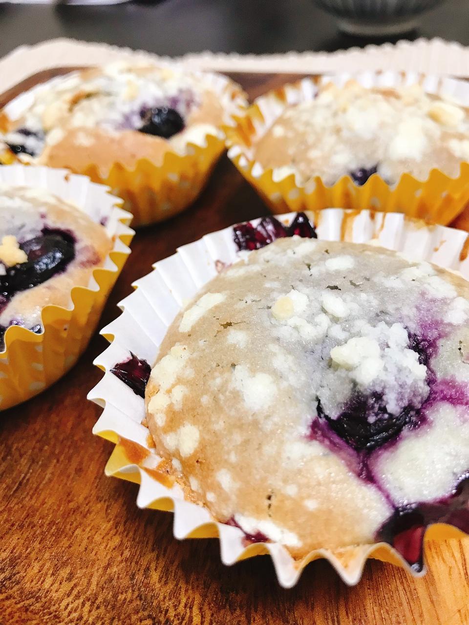 蓝莓玛芬蛋糕 Blueberry Muffin