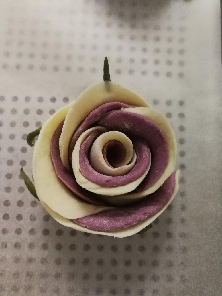 玫瑰花馒头