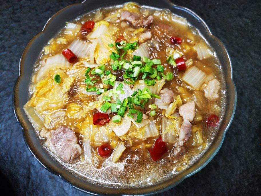 猪肉白菜炖粉条