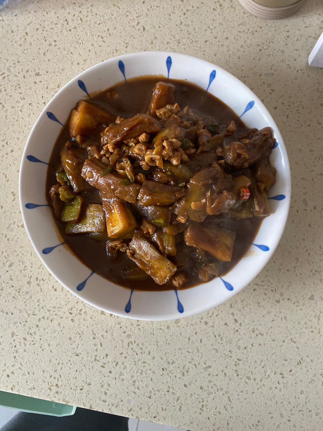 少油版肉沫茄条