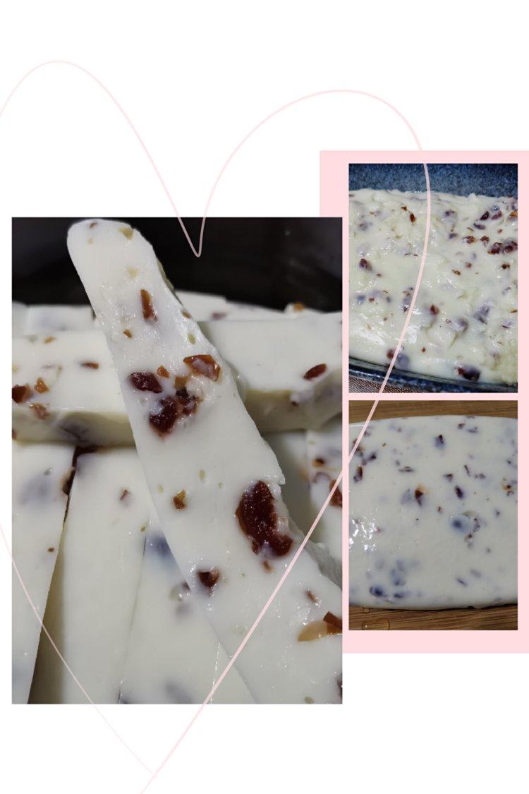 ㊙️免蒸免烤❗️酸甜好吃的嫩滑蔓越莓牛奶条