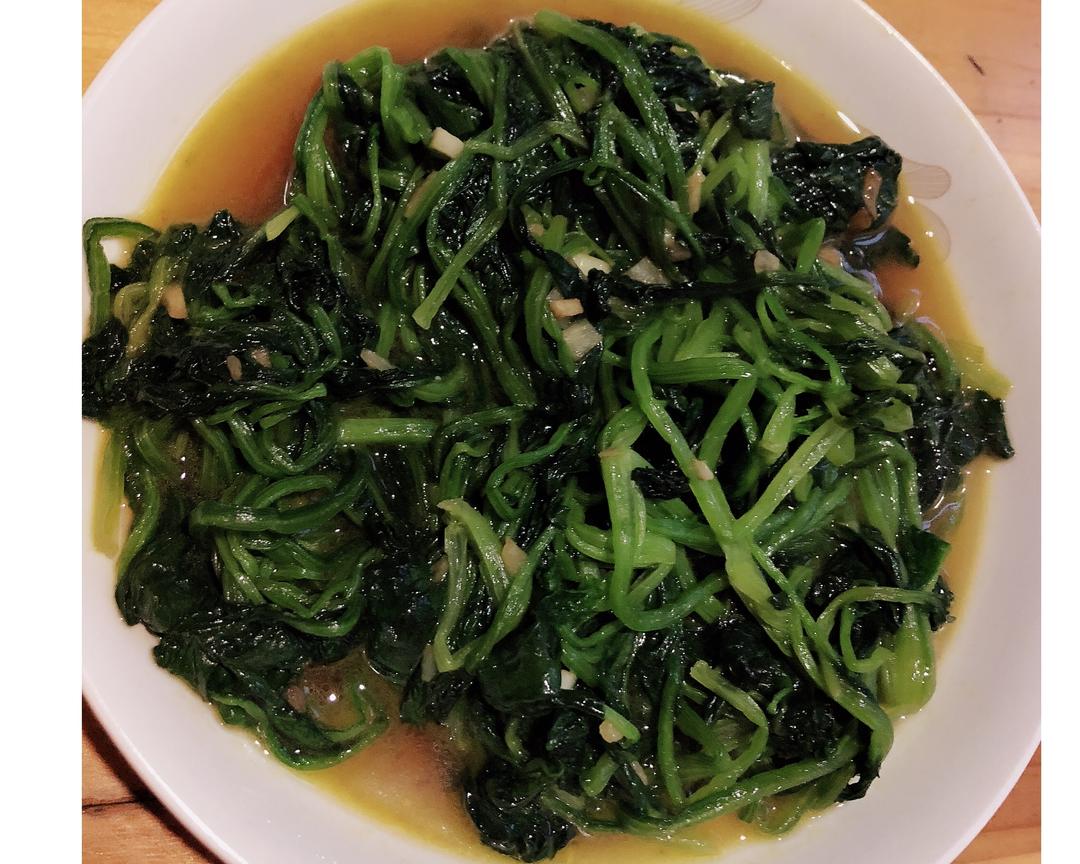 十分钟之蒜泥菠菜