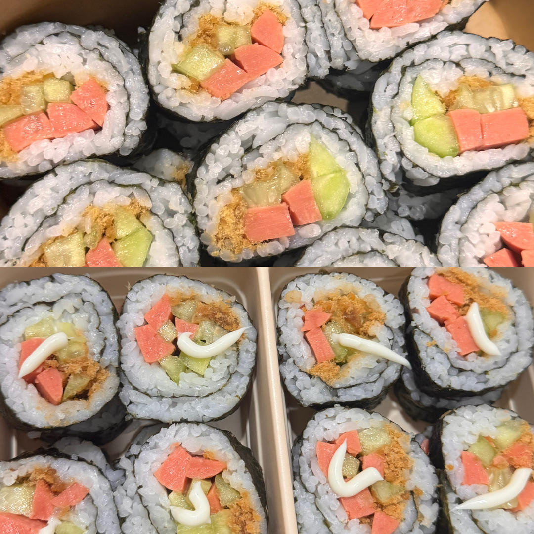 2人食简单寿司（出游野餐必备）