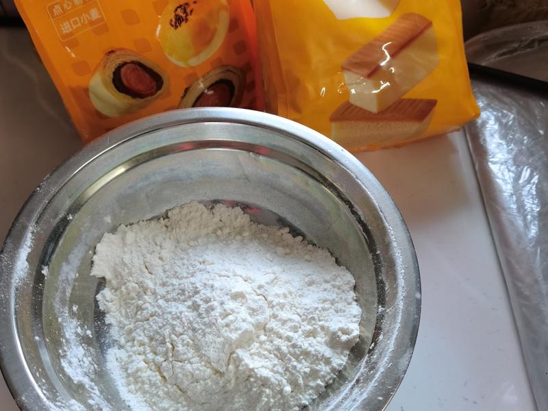 纯奶手撕吐司的做法 步骤1