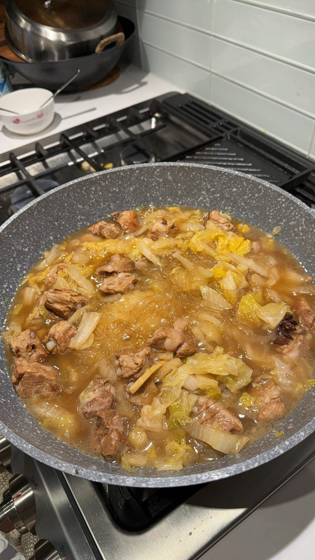 东北菜【排骨酸菜炖粉条】