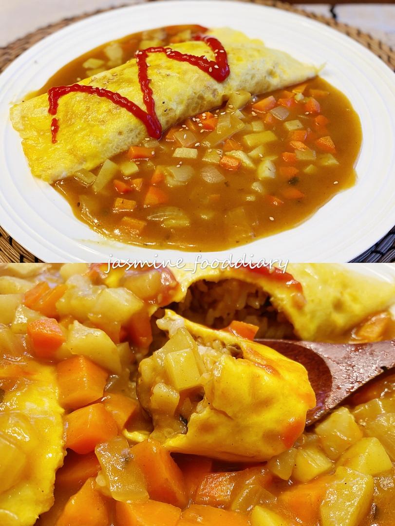这是头牌了丨好吃的飞起来～🍛咖喱蛋包饭