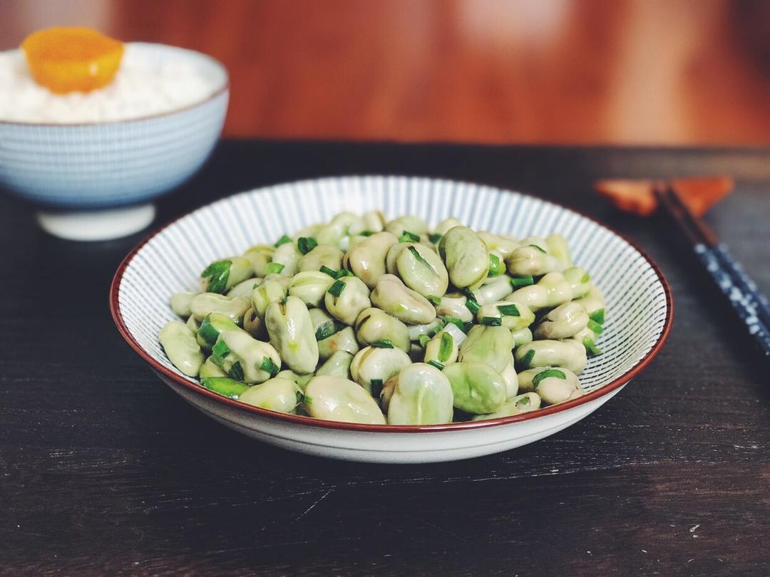 【尝鲜记】清炒蚕豆