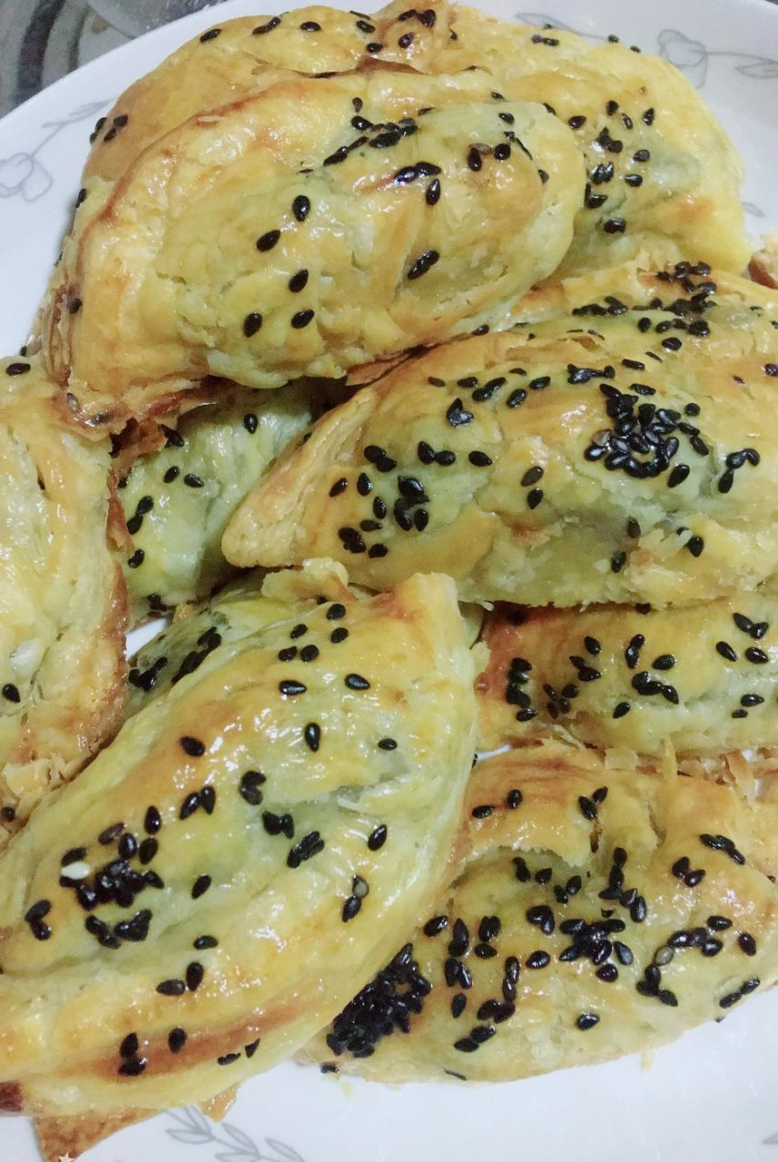 豆沙酥 简易蛋挞皮版