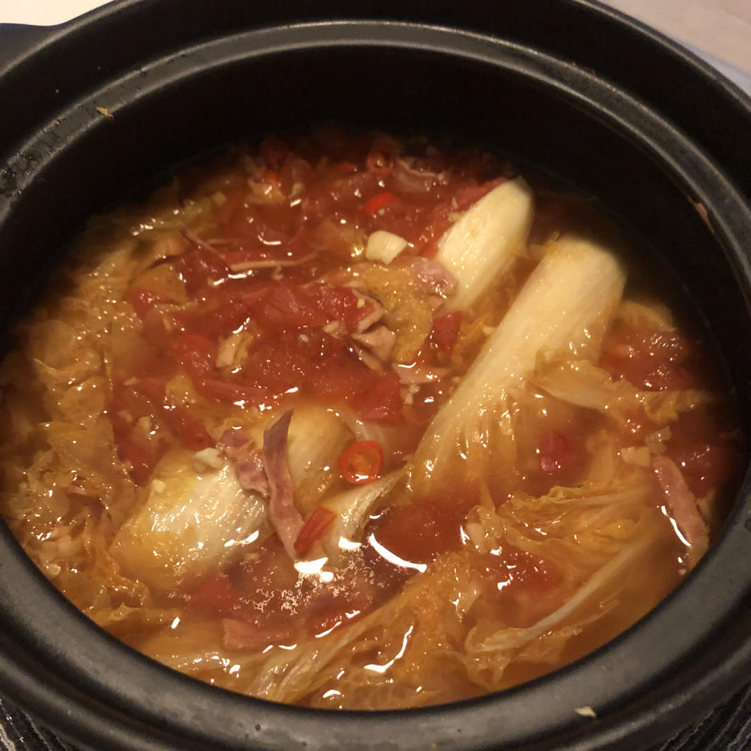 酸辣娃娃菜