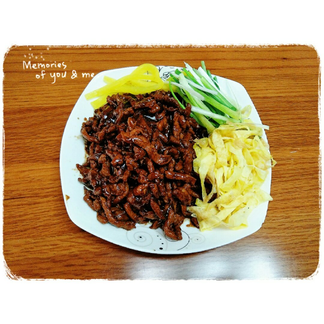 京酱肉丝
