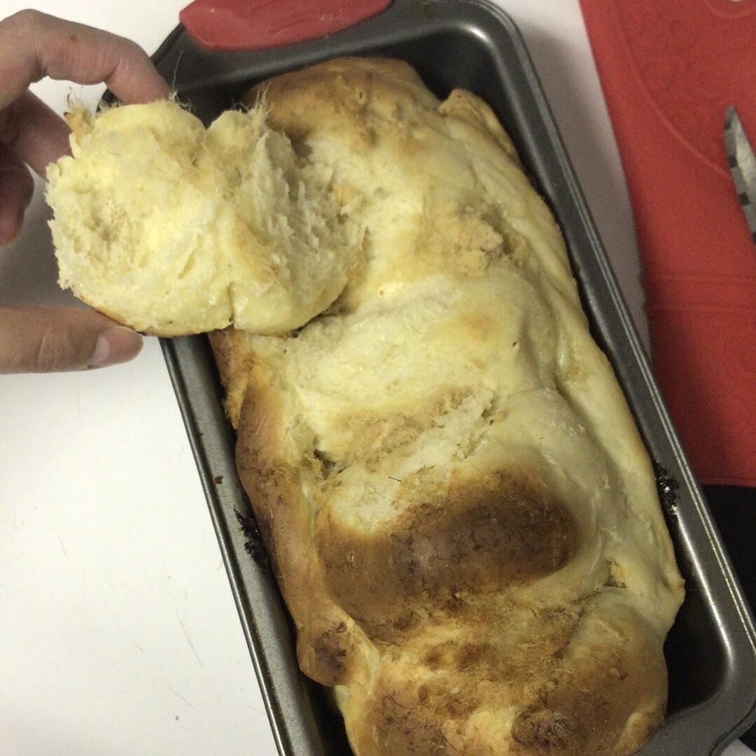 肉松手撕面包—超软会爆浆的面包哟