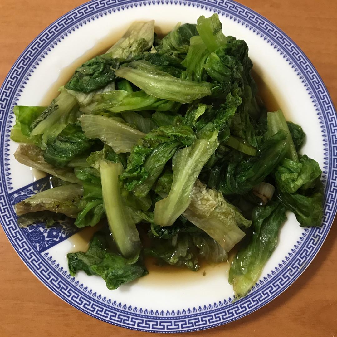 蚝油生菜